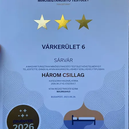 Apartment Varkeruelet 6 Sarvar