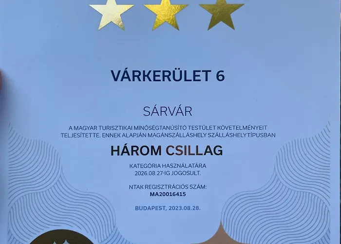 Appartamento Várkerület 6 Sárvár
